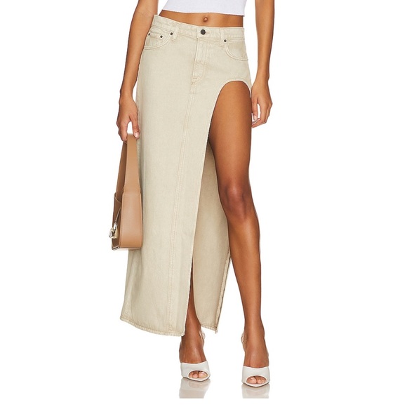 NWT REVOLVE GRLFRND denim skirt